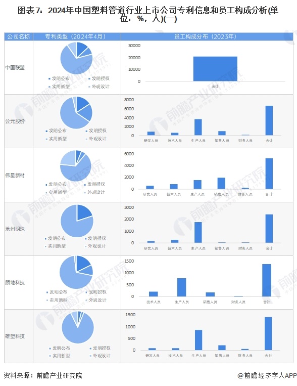 【最全】2024年中国塑料管道行业上市公司市场竞争格局分析四大方面进行全方位对比(图2)