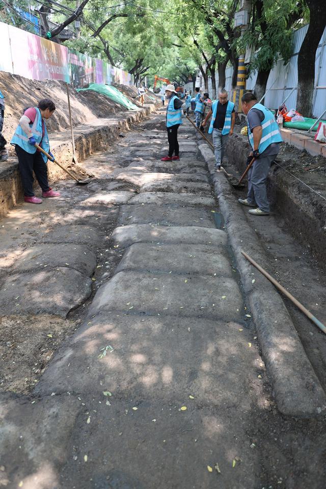 北京长辛店大街条石路面迁移保护一同见证历史遗迹新生(图5)