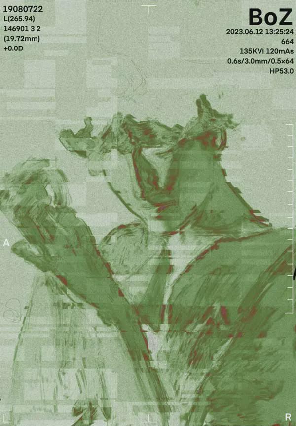 “界的折衷面的游移漩涡的末梢”“随风·滚石”在山中天开幕(图4)