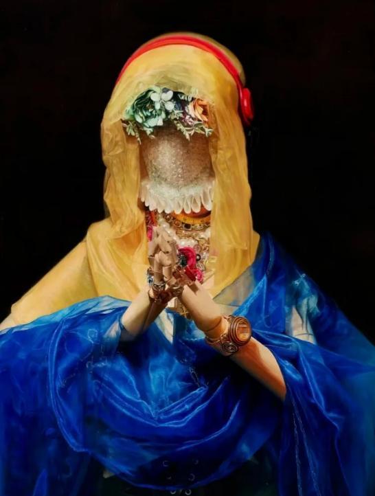 【绘屏教育】美术作品《祷》分析