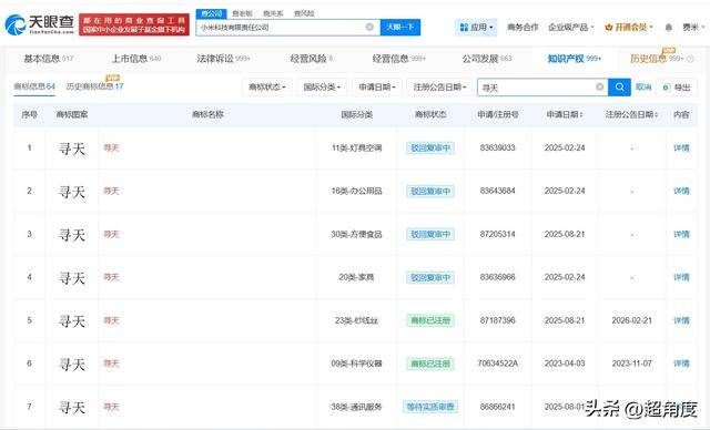 曝小米汽车将推独立子品牌寻天(图1)
